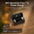 DJI Mic Mini 2 (2 TX + 1 Mobile RX + Charging Case), Lavalier Wireless Vlogging Mic for iPhone/Android/Camera, Bluetooth Microphone, Plug-And-Play, 90h Battery, Streaming, Noise Cancelling